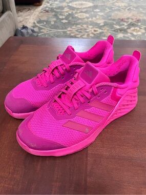 ADIDAS Womens Hot Pink Performance Dropset 3 Training Shoes US 9